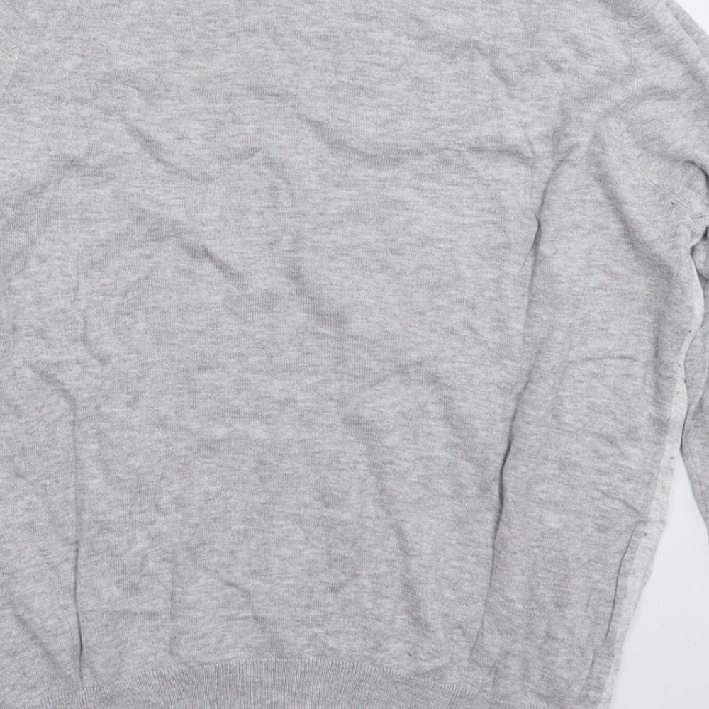 Womens UK Size 14 Warehouse Grey Pullover Jumper