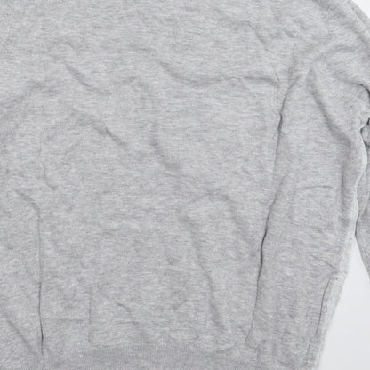 Womens UK Size 14 Warehouse Grey Pullover Jumper