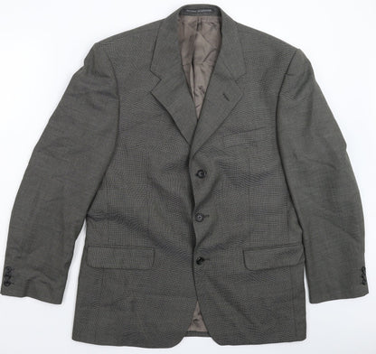 Mens UK Size 42 The Label Regular Grey Suit Jacket