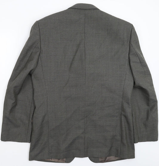 Mens UK Size 42 The Label Regular Grey Suit Jacket