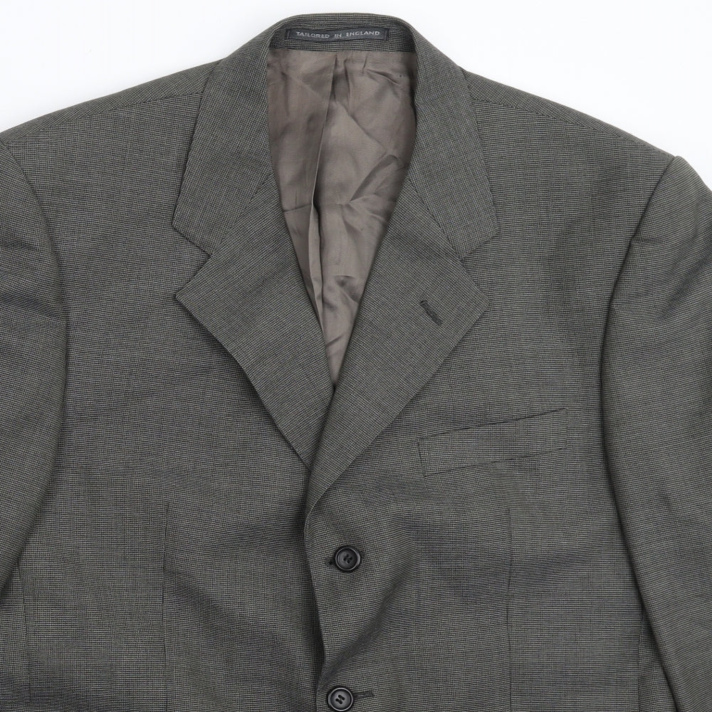 Mens UK Size 42 The Label Regular Grey Suit Jacket
