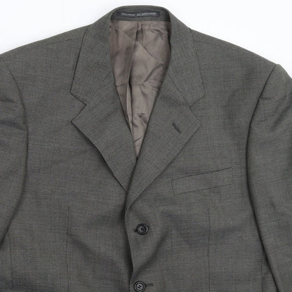 Mens UK Size 42 The Label Regular Grey Suit Jacket