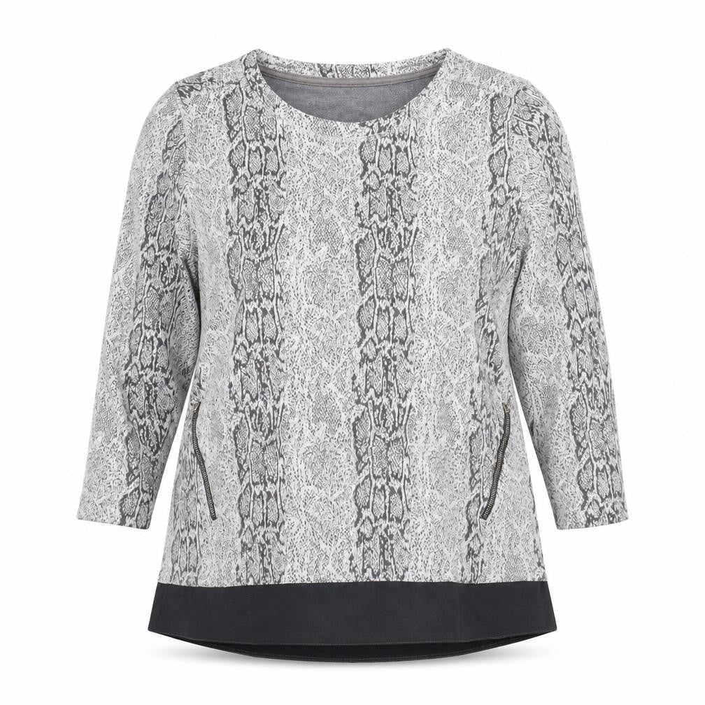 Womens UK Size 2XL Active Grey Pullover Jumper