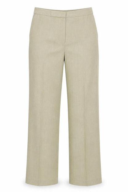 Womens UK Size 30 in Preworn Regular Fit Dress Pants Beige Trousers