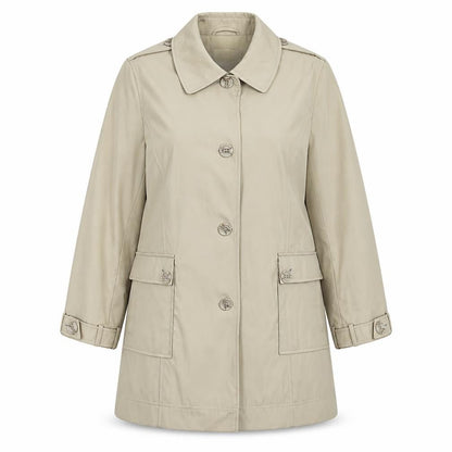 Womens UK Size 14 Lakeland Grey Pea Coat