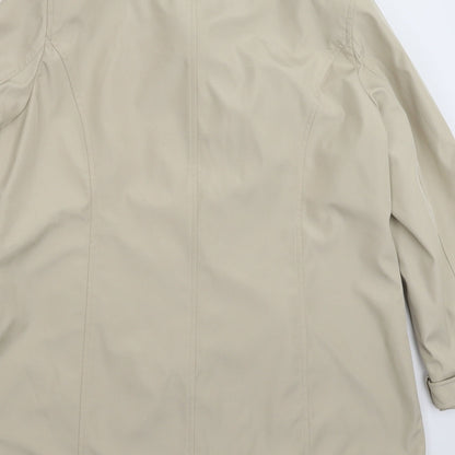 Lakeland Womens Grey   Pea Coat Coat Size 14