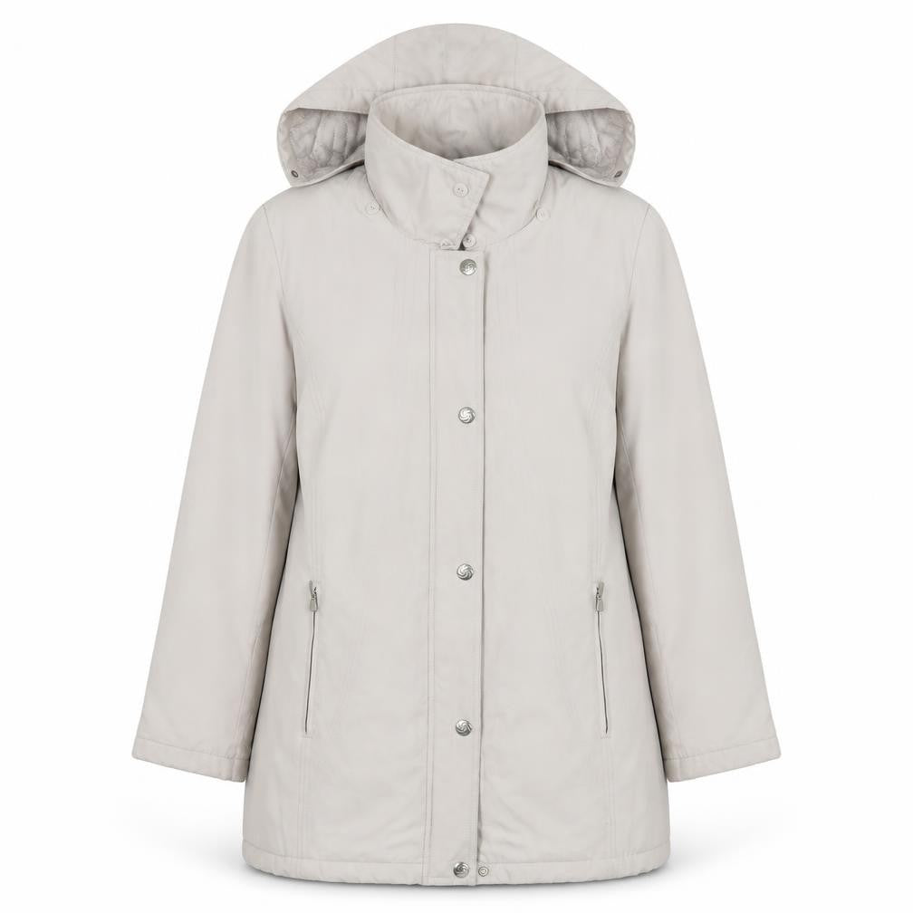 Womens UK Size M BM Grey Pea Coat