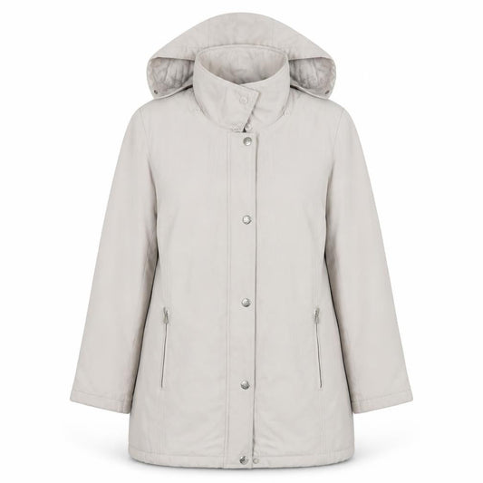 Womens UK Size M BM Grey Pea Coat