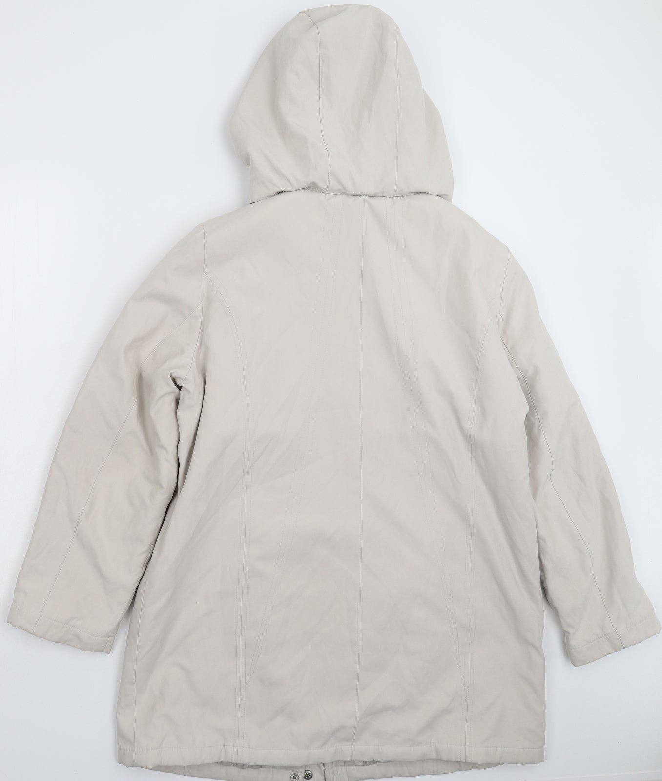 Womens UK Size M BM Grey Pea Coat