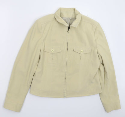 NL Collection Womens Beige   Jacket Blazer Size 16