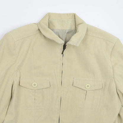 NL Collection Womens Beige   Jacket Blazer Size 16