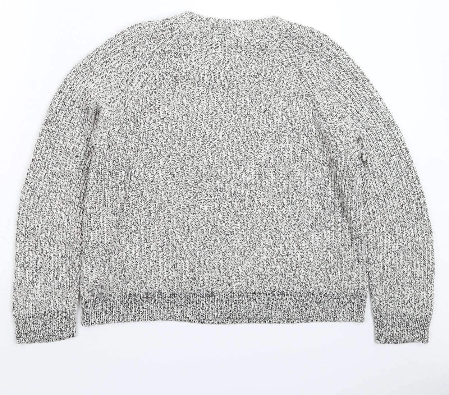 Womens UK Size L H&M Grey Pullover Jumper