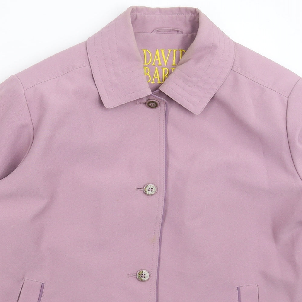 Womens UK Size 14 David Barry Purple Jacket