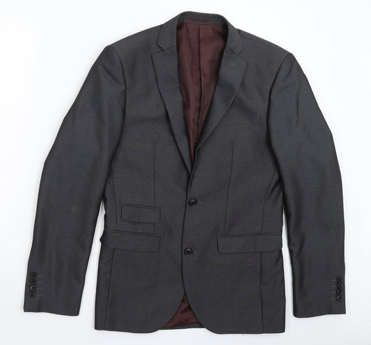 Mens UK Size 36 NEXT Regular Grey Suit Jacket