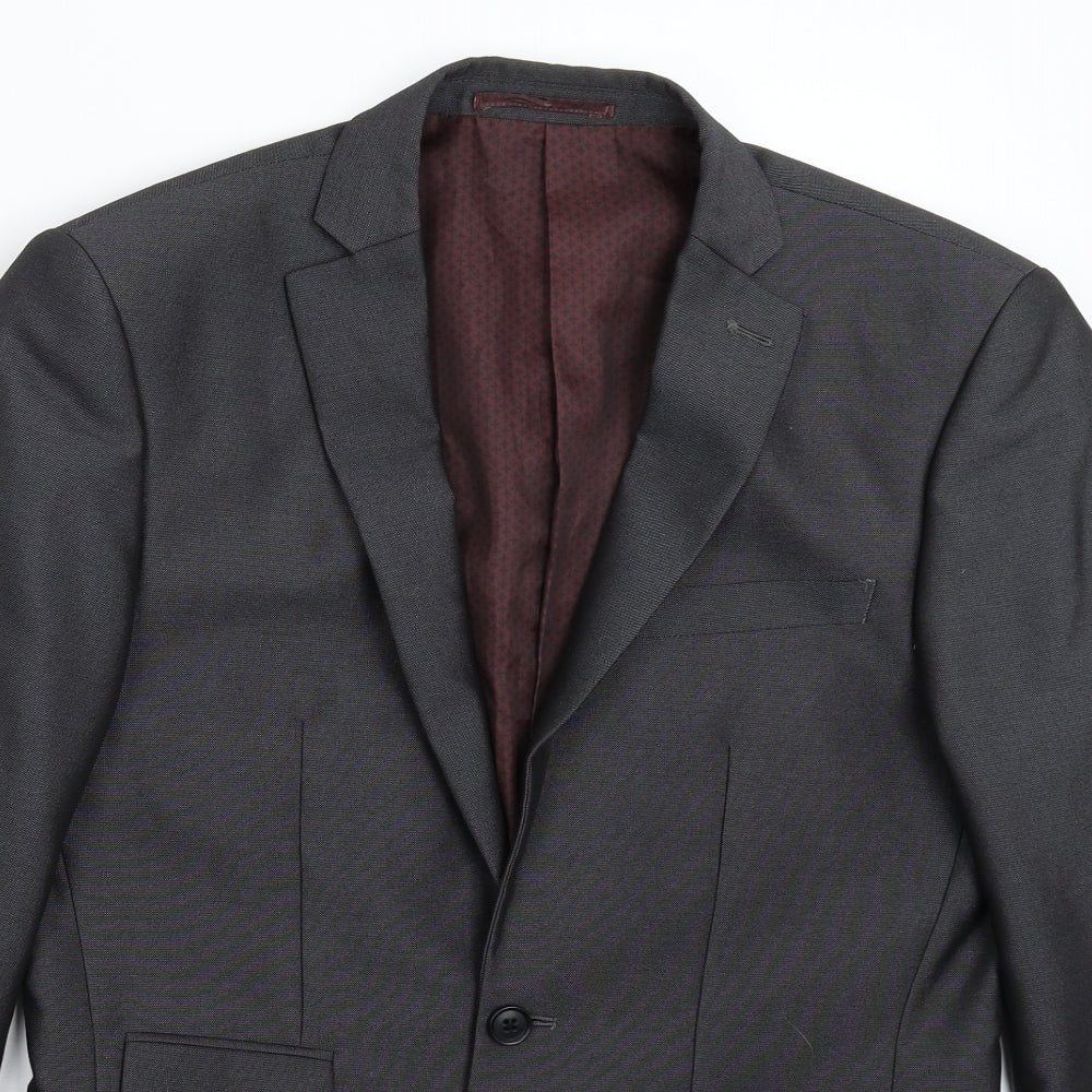 Mens UK Size 36 NEXT Regular Grey Suit Jacket