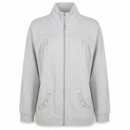 Quarter Factory Womens Grey   Jacket  Size M