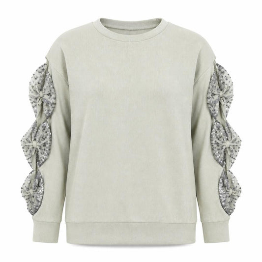 Womens UK Size S Sheilay Grey Pullover Jumper