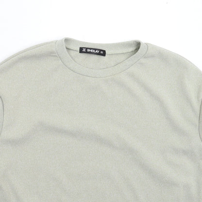 Womens UK Size S Sheilay Grey Pullover Jumper