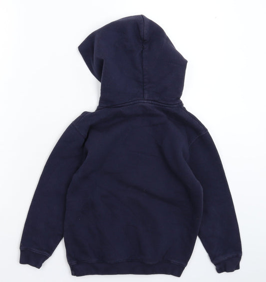 Fruit of the Loom Boys Blue   Pullover Hoodie Size 7-8 Years