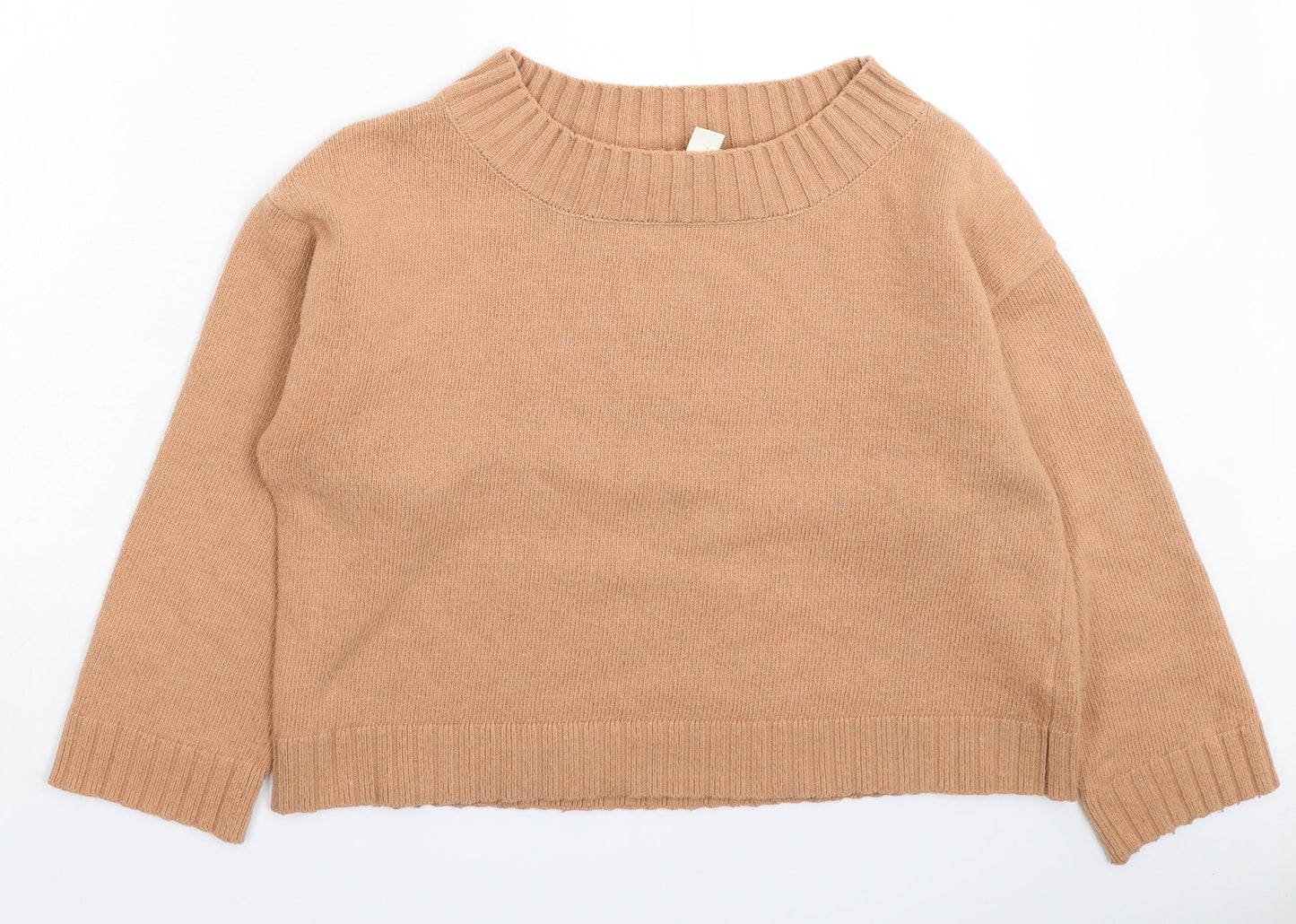 Womens UK Size L H&M Beige Pullover Jumper