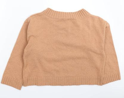Womens UK Size L H&M Beige Pullover Jumper