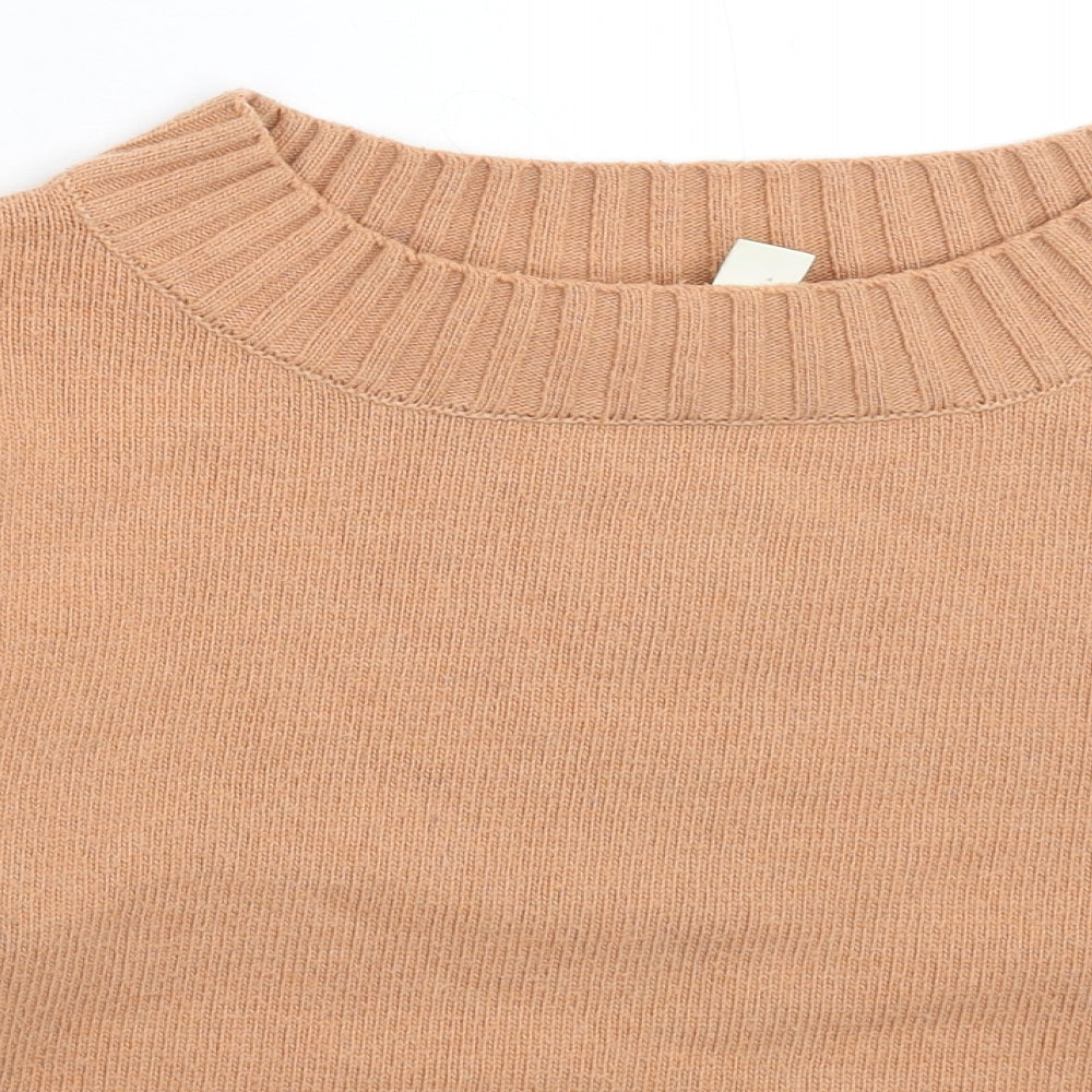 Womens UK Size L H&M Beige Pullover Jumper
