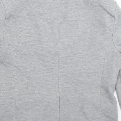 Atlantic Bay Mens Grey   Jacket Blazer Size L