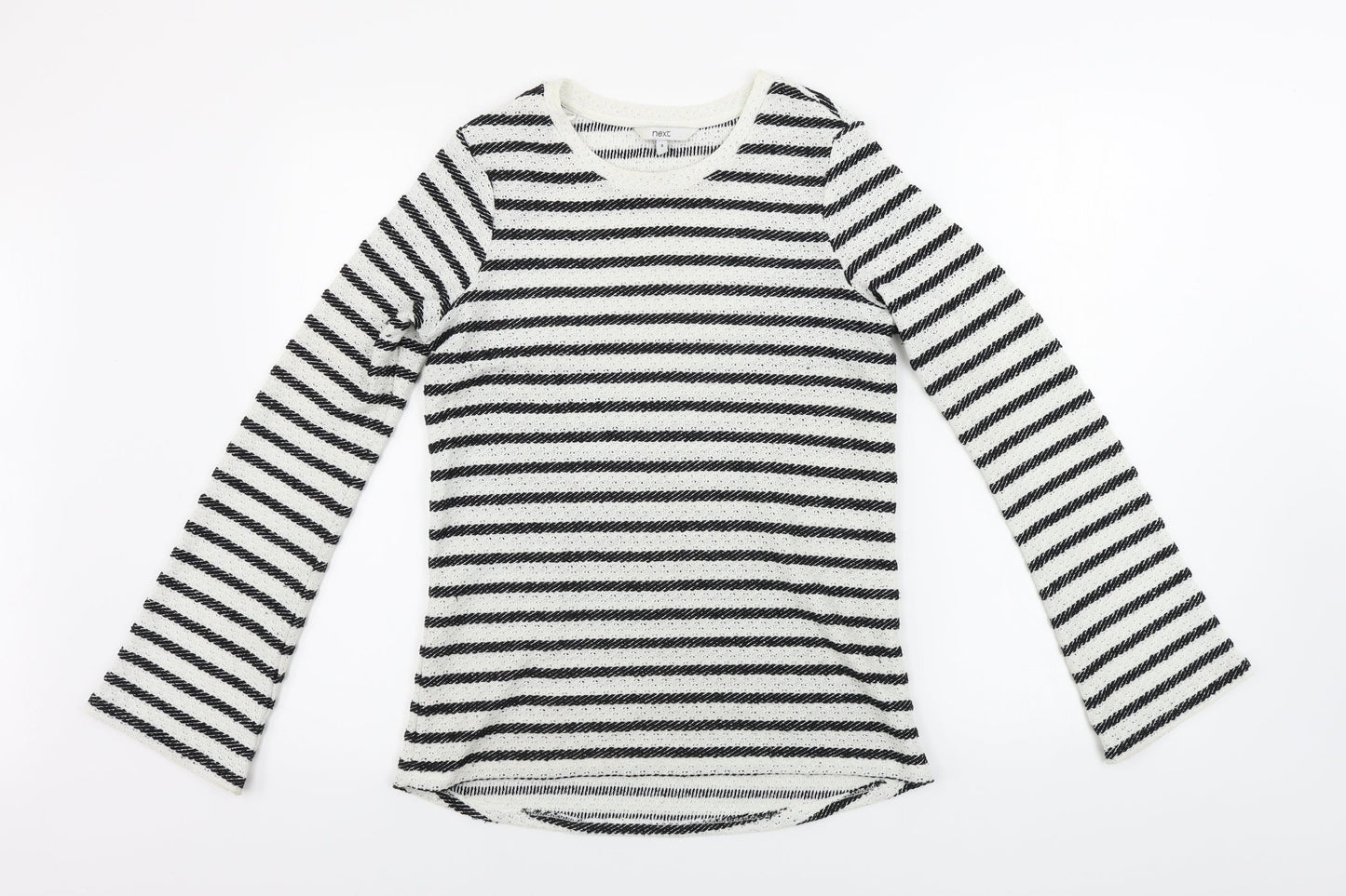 Womens UK Size 8 NEXT White Pullover Jumper