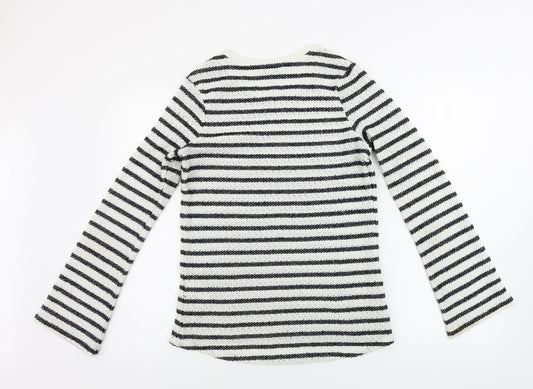 Womens UK Size 8 NEXT White Pullover Jumper