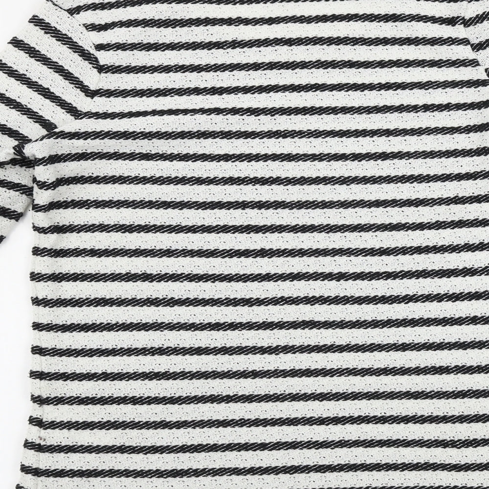 Womens UK Size 8 NEXT White Pullover Jumper