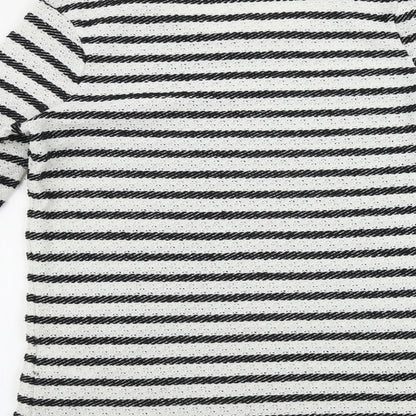 Womens UK Size 8 NEXT White Pullover Jumper