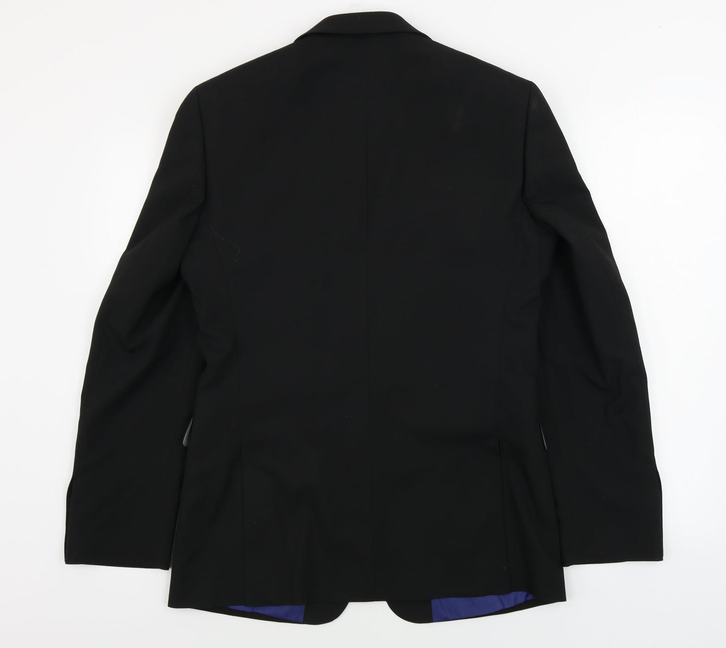 Mens UK Size 38 Burton Regular Black Suit Jacket