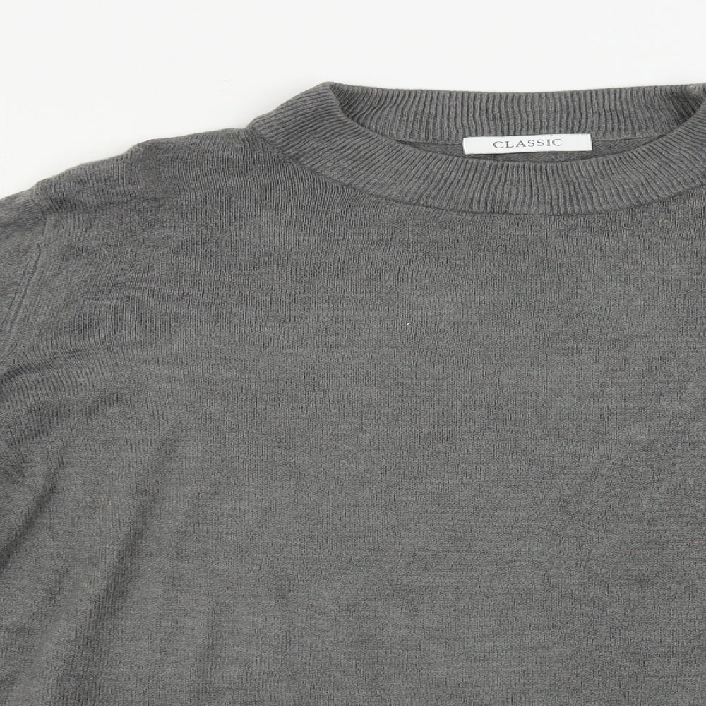 Womens UK Size 16 Marks and Spencer Grey Pullover Jumper