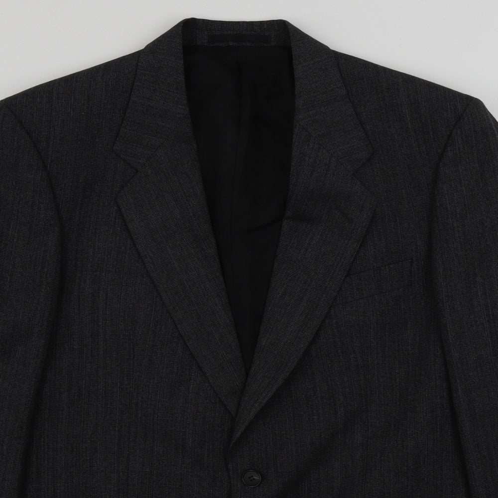 Mens UK Size 40 Marks and Spencer Regular Grey Suit Jacket