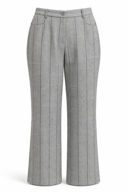 Womens UK Size 12 Cotton Traders Regular Fit  Grey Trousers