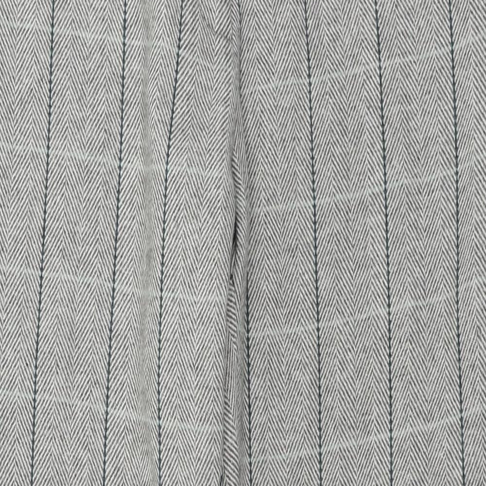 Cotton Traders  Womens Grey Check  Trousers  Size 12 L28 in