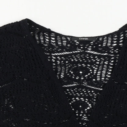 George  Womens Black   Cardigan Jumper Size 12