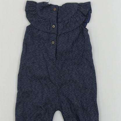 TU Boys Blue   Babygrow One-Piece Size 0-3 Months