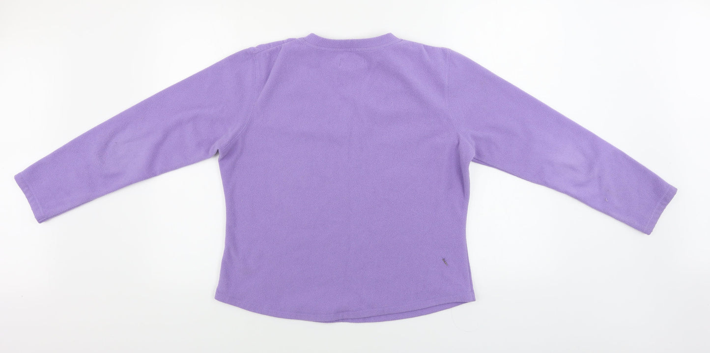 Active Womens Purple   Pullover Jumper Size 14