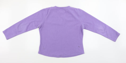 Active Womens Purple   Pullover Jumper Size 14