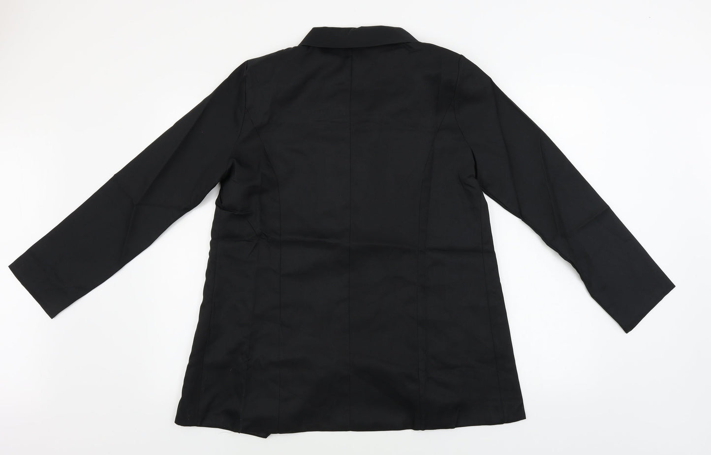 Womens UK Size L Preworn Regular Black Blazer
