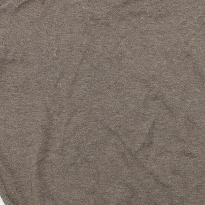 Celia  Mens Brown   Pullover Jumper Size M
