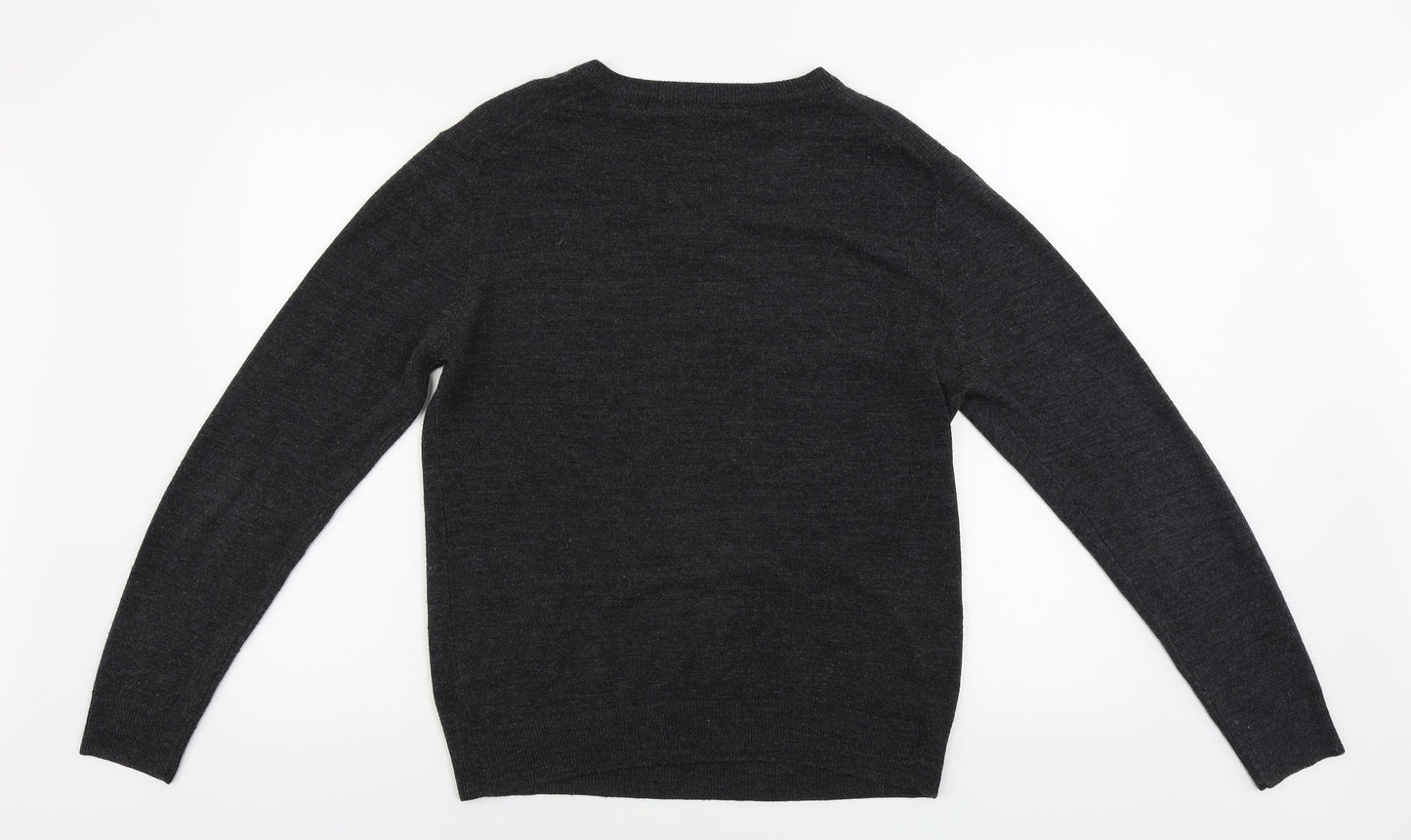 Cedar Wood State  Mens Grey   Pullover Jumper Size M