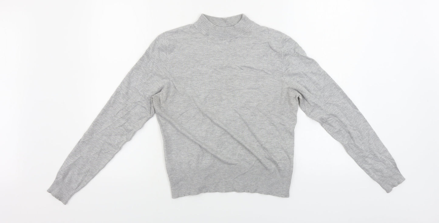 Womens UK Size 16 New Look Grey Pullover Jumper