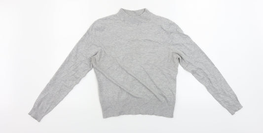Womens UK Size 16 New Look Grey Pullover Jumper
