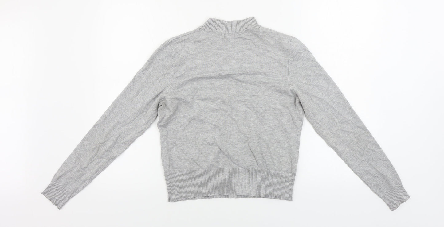 Womens UK Size 16 New Look Grey Pullover Jumper
