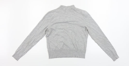 Womens UK Size 16 New Look Grey Pullover Jumper
