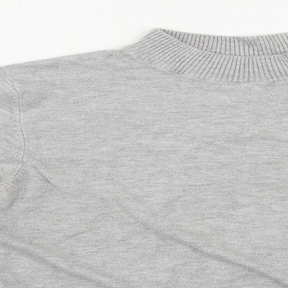 Womens UK Size 16 New Look Grey Pullover Jumper