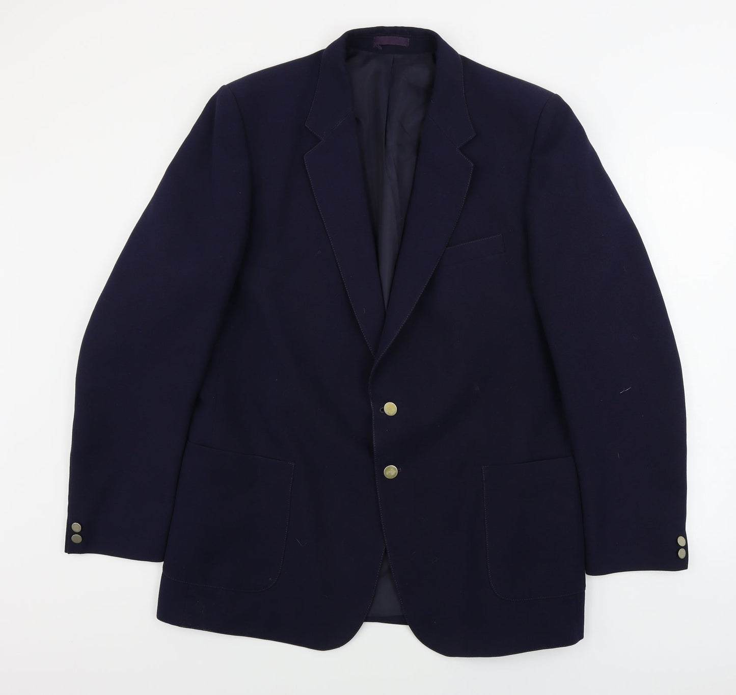 Mens UK Size 44 st michael Regular Blue Suit Jacket