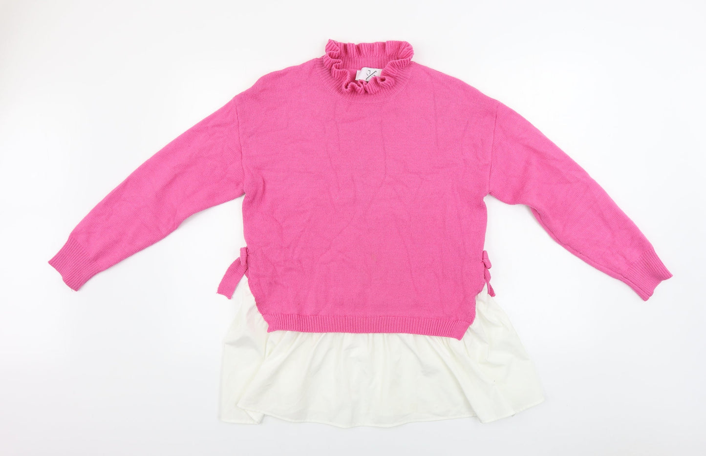 JS  Womens Pink   Pullover Jumper One Size